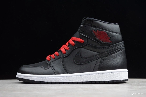 Black 1 Air 555088-060 High Satin Jordan Retro OG 0607